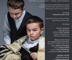 "Tętno życia - Czas dzieciństwa". Dziecko w kulturze i religii żydowskiej.