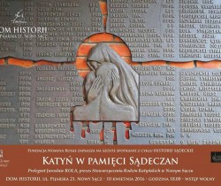 "HISTORIE SĄDECKIE" - Pamięć o Katyniu