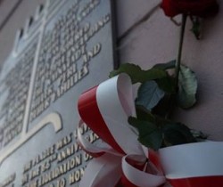 PAMIĘTAJĄC O PRZESZŁOŚCI - spotkanie w rocznicę "akcji kwietniowiej" w sądeckim getcie