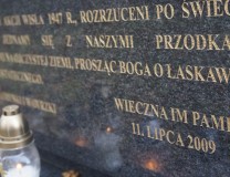 Akcja Listopadowe Światło Pamięci na Łemkowszczyźnie - 2 listopad 2016. 