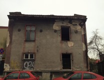 Kamienica przy ul. Cichej 4 - zburzona w 2016 r. 