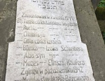 Grób Ofiar Zbrodni z Popardowej - cmentarz żydowski w Nowym Sączu. 