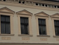 Okna kamienicy od strony Rynku. 7 stycznia 2018 r. Fot. ŁP 