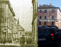Dom na Franciszkańskiej, gdzie w 1942 r. wymordowano wszystkich jego mieszkańców.
Fot. ŁP/Arch. Sądeckiego Sztetlu. 