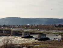 Most heleński zbudowany w latach 50. XX w. Kwiecień 2018 r.
Fot. ŁP.