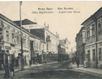 Ulica Jagiellońska na początku XX w. W tle widać hotel Imperial. 