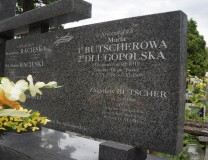 Grób Marii Butscherowej przy ul. Rejtana. Na pomniku upamiętniono także jej męża. 
Fot. ŁP. 