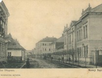 Ulica Długosza w początku XX wieku. Fot. arch. 