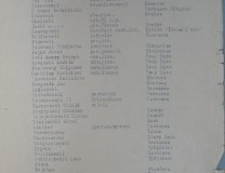 Lista Ofiar Egzekucji sporządzona podczas ekshumacji w 1956 r. Archiwum Narodowe w Krakowie Oddział w Nowym Sączu. 
